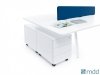 BIURKO PRACOWNICZE | CITY | BLF16 | Melamina 160cm BIURKO PRACOWNICZE | CITY | BLF16 | Melamina 160cm